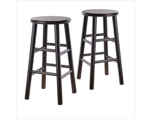 Winsome Bevel Seat Stool (Set of 2) (9278)