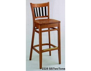 Gar Products 2225 Two Toned Saddle Seat Stool (2225SS TT)