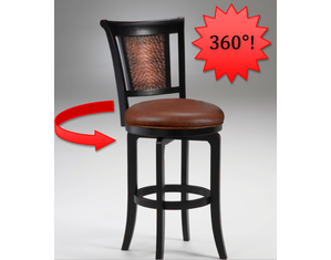 Hillsdale Furniture Cecily Swivel Bar Stool