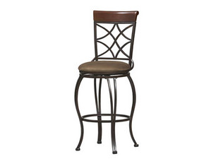 Linon Home Decor Products Curves Bar Stool