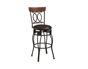 Linon Home Decor Products O & X Back Bar Stool