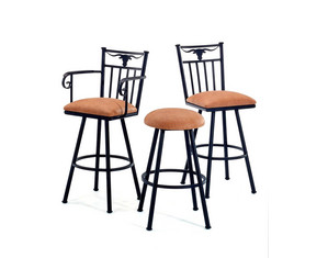 Tempo Industries Longhorn Swivel Stool - Fast FREE FedEx Shipping!