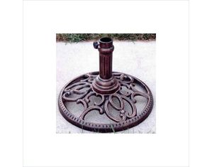 Oakland Living Round Umbrella Stand - Fast FREE FedEx Shipping!