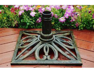 Oakland Living Square Umbrella Stand - Fast FREE FedEx Shipping!