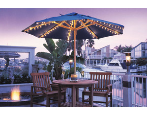 Dayva Harbor Patio Umbrella Lights
