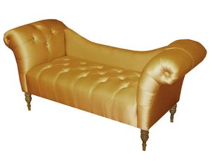 Skyline Furniture Chaise Lounge in Shantung Aztec Gold