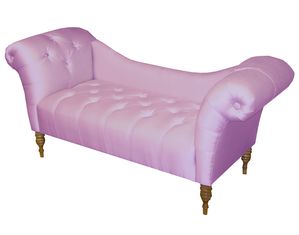 Skyline Furniture Chaise Lounge in Shantung Lilac