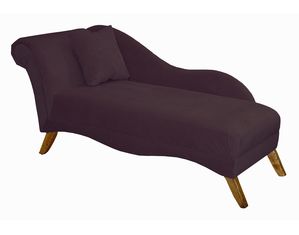 Skyline Furniture Chaise Lounge in Velvet Aubergine