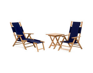 All Things Cedar Teak Beach Lounger