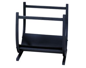 UniFlame BLACK WROUGHT IRON LOG RACK W-1185 Log Rack