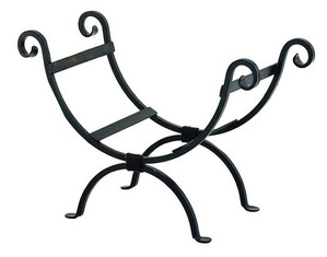 Stone County Shepherd's Crook Log Basket