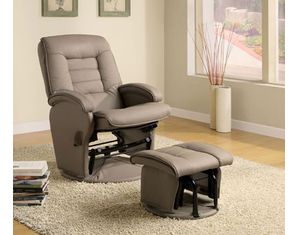 Union Square The Tyler Collection Glider VI With Ottoman