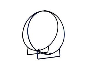 UniFlame 24 Inch Black Log Hoop Fireplace Grate