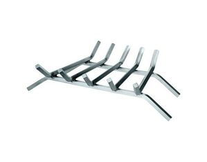 UniFlame 5 Bar Stainless Steel Bar Grate Fireplace Grate