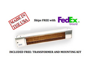 Sunpak S25 Stainless Steel Infrared Spot Heater - FREE FedEx Shipping!