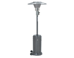 Crown Verity Portable Silver Veined Patio Heater