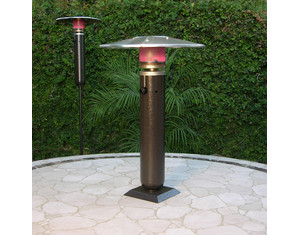 Dayva Gas Tiki Patio Heater - Fast FREE FedEx Shipping!
