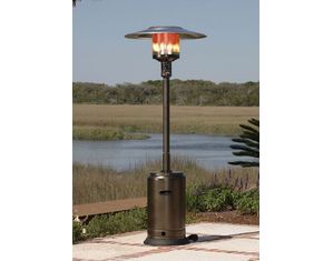 Fire Sense Hammer Tone Bronze Commercial Patio Heater