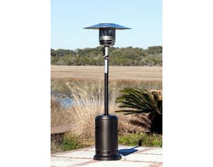 Fire Sense Mocha Powder Coated Finish Commercial Patio Heater