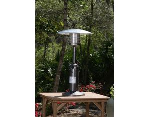 Fire Sense Old World Bronze Finish Table Top Patio Heater