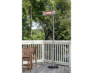 Fire Sense Stainless Steel Telescoping Offset Pole Mounted Infrared Patio Heater