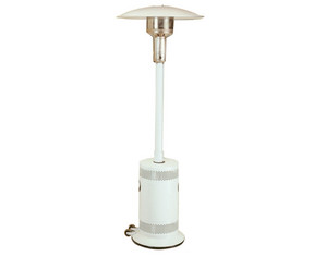 Patio Comfort White LP Patio Heater - Fast FREE FedEx Shipping!