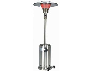 PrimeGlo Tall Commercial Stainless Steel Finish Heater