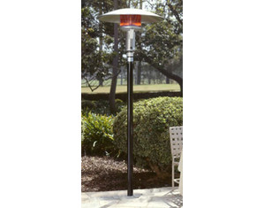 Sunglo 24 Volt Non-E Series Black Natural Gas Patio Heater - Fast FREE FedEx Shipping!