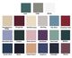Available Natursoft Vinyl Colors