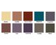 Available Dura Touch Vinyl Colors