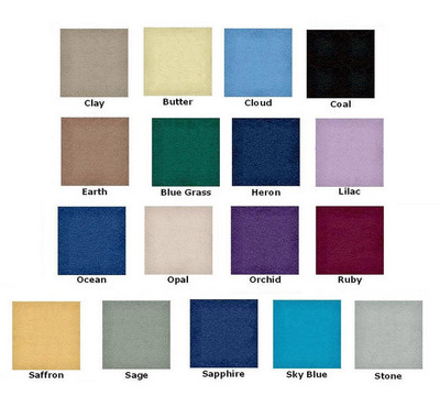 Available Terra Touch Upholestry Color