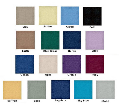 Available Terra Touch Upholestry Color