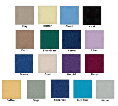 Available Terra Touch Upholestry Color