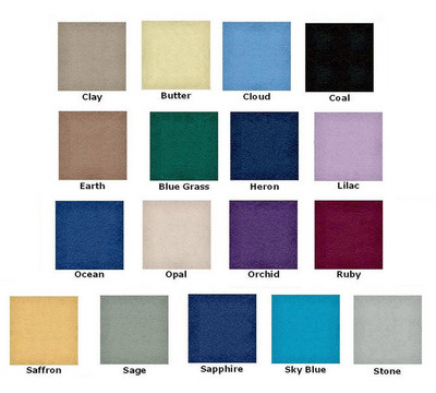 Available Terra Touch Upholestry Color