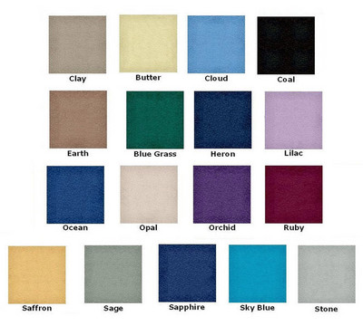 Available Terra Touch Upholestry Color