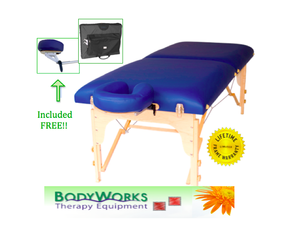 BodyWorks Affinity Massage Table Package in Oynx - FAST FedEx Shipping!