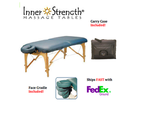 Inner Strength E-2 Professional Massage Table Package - Fast FREE FedEx Shipping