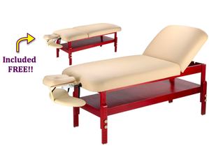 Master Massage 30 Inch SpaMaster Stationary Massage Table