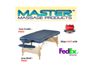 Master Massage The Coronado 30 inch Salon Massage Table - Fast FREE FedEx Shipping!