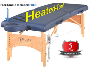 Master Massage Skyline 28 in Therma Top  Massage Table - Fast FREE FedEx Shipping!