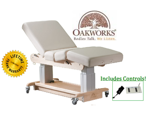 Oakworks Celesta Performa Lift with Flex Top Massage Table - FREE Inside Delivery!