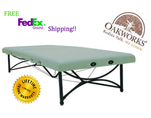 Oakworks Storable Mat Portable Massage Table - Fast FREE FedEx Shipping!