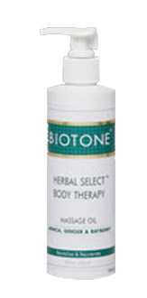 Biotone Herbal Select Body Massage Oil - Fast FREE FedEx Shipping! image