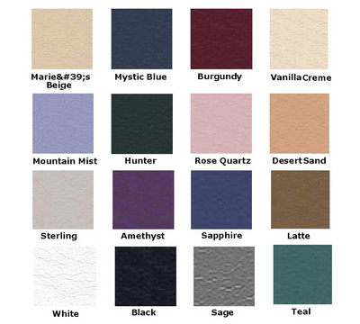 Available Colors