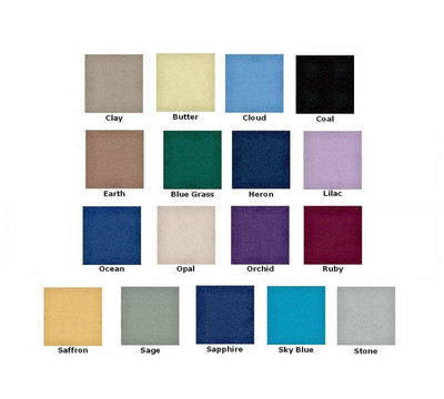 Available Terra Touch Colors