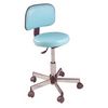 Pibbs Round Seat Stool with Backrest - Fast FREE FedEx Shipping!