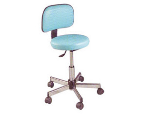 Pibbs Round Seat Stool with Backrest