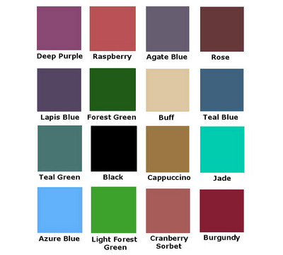 Available Apholstery Colors
