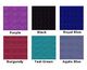Available Upholstery Colors