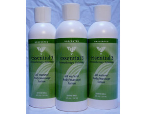 Jackis Magic Lotion Essential 3 All Natural 8 Oz Massage/Body Lotion
